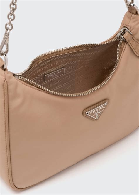 prada nylon bag tan|prada nylon bags for women.